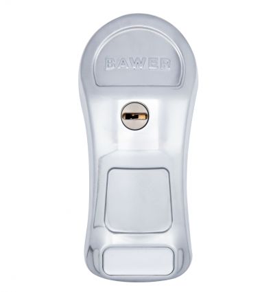 Serrure antivol utilitaire chromé