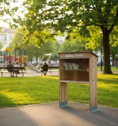 Boite à livres extérieur