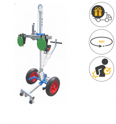 Chariot lève vitre manuel 120 kg