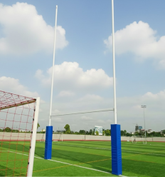 Protection en mousse sur poteaux de rugby