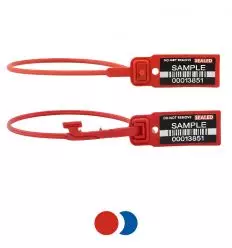 Scellé en plastique insert métallique avec ou sans tear off