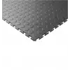 Dalle PVC garage - graphite argent