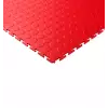 Dalle PVC garage - rouge argent