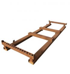 Rack a cloture de chantier verticale