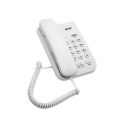 Photo : Téléphone chambre d'hôtel Blanc