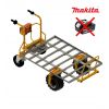 Brouette électrique maraichère 2 roues adaptée pour Makita