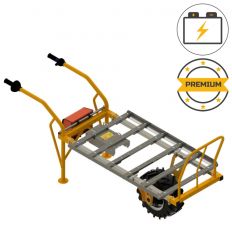 Brouette maraichere électrique pack complet avec batterie et chargeur