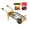 Brouette électrique maraichère 1 roue adaptée pour Milwaukee et Dewalt