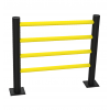 Barrière sécurité piéton 4 lisses