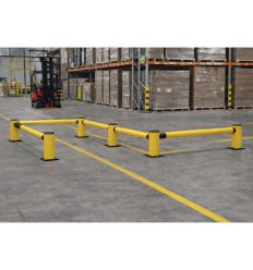 Barrière de circulation mémoire de forme