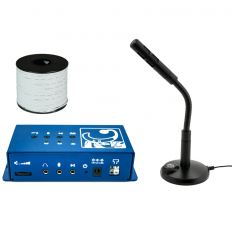 Kit complet boucle à induction magnétique pour équiper une petite salle