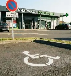 Pochoir handicapé