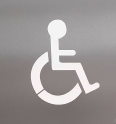 Pochoir handicapé - PVC