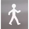Pochoir piéton en PVC