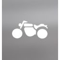Photo : Pochoir moto 600 x 300 mm - PVC souple 0.2 mm