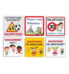 Panneau Prudence École Attention Enfants