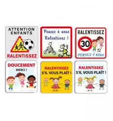 Panneau Prudence École Attention Enfants