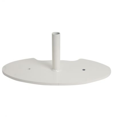 Pied pour drapeau en acier 1 place