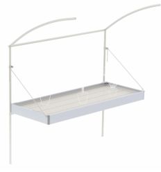 Option table rabattable pour serre