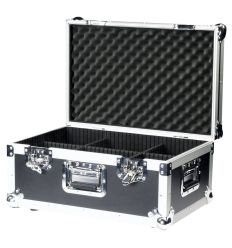 Flight case ouvert
