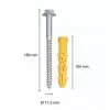 Fixations Ralentisseur routier 70 mm de hauteur