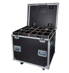 Flight case ouvert