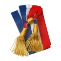 Photo : Écharpe tricolore pour maire ou adjoint Écharpe pour maire - 180 cm - Standard