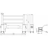 Dimensions barrière flexible
