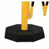Socle pour barrière extensible