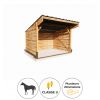 Abri mobile pour chevaux tuile
