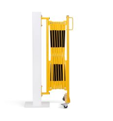 Barrière extensible  fixation murale fermée