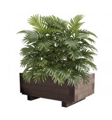 Jardinière en plastique recyclé