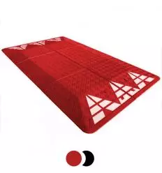 Ralentisseur coussin berlinois caoutchouc 6 éléments