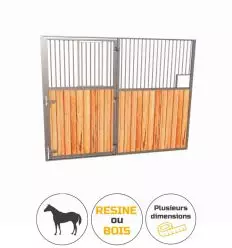 Facade box ouvrante à porte battante