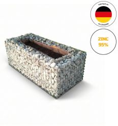 Jardinière en Gabion