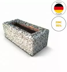 Jardinière en Gabion