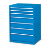Armoire d'atelier à tiroirs - 7 tiroirs - bleu