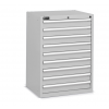 Meuble à tiroir pour atelier - 9 tiroirs - gris clair