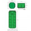 Dimensions de la cuve de station de relevage eaux chargées​ 500 L