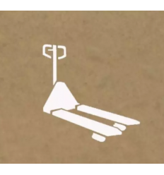 Pochoir Transpalette