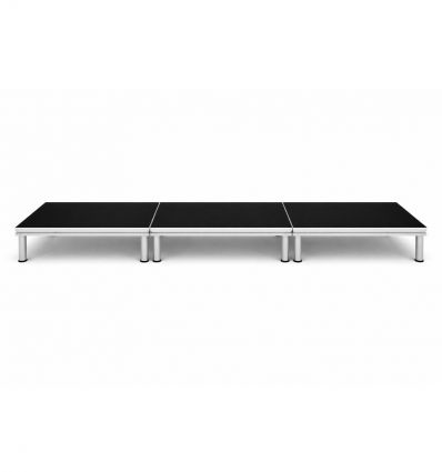 Praticable peinture noire avec pieds de 40 cm de hauteur