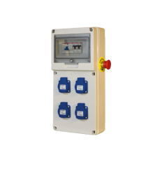 Coffret de chantier monophasé étanche IP65