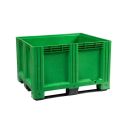Photo : Palox Plastique Agricole Plein pour Semences et Graines - 610L Vert - À l'unité - Sans