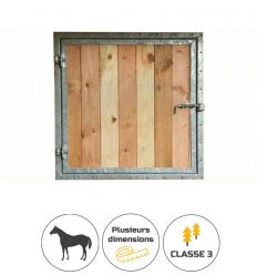 Fenetre box de chevaux en bois Douglas