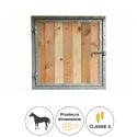 Photo : Fenetre de box chevaux en bois