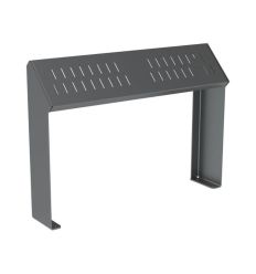 Banc Assis Debout en acier Gris procity
