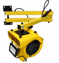 Ventilateur de quai avec éclairage