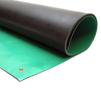 Tapis de soudure antistatique esd vert