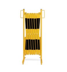 barrière extensible industrielle sur pieds fermée