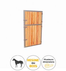 Portes de boxes chevaux deux battants pleins